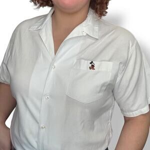 Vintage 80s Mickey & Co Disney short sleeve top size 14